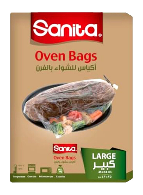 

Sanita Large Oven Bag, 5 Pieces