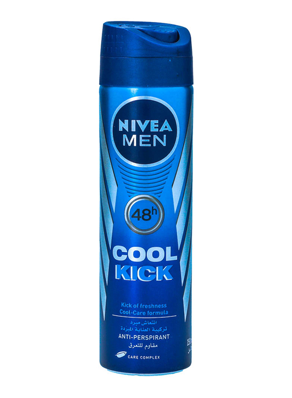 Nivea Cool Kick Deodorant Spray for Men, 150ml