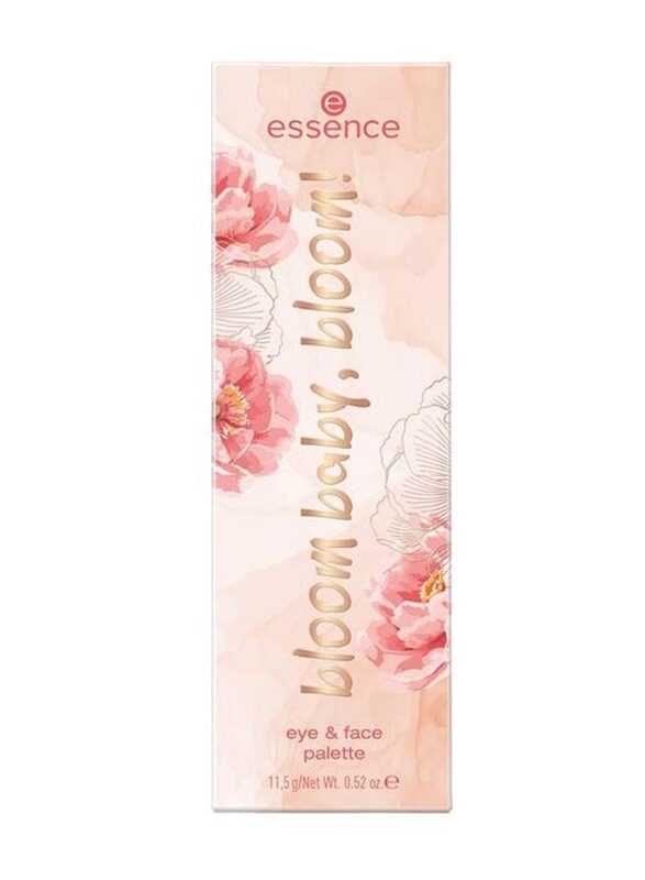 

Essence Bloom Baby, Bloom! Eye & Face Palette, 11.5g, 01 Make it Bloom, Multicolour