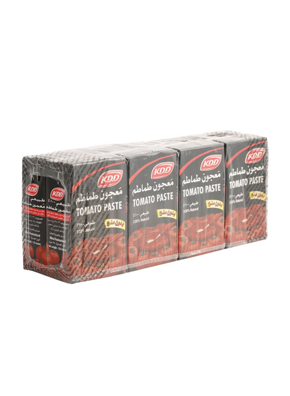 

KDD Natural Tomato Paste, 8 x 135g