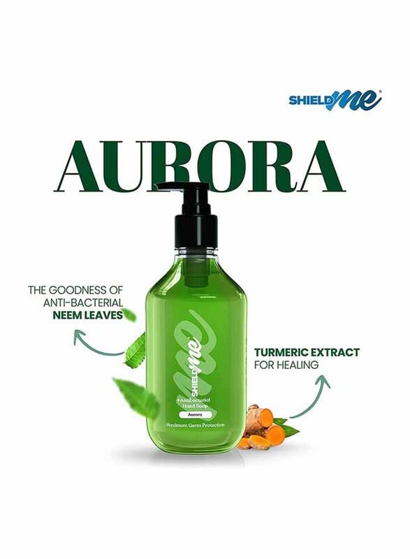 Shieldme Aurora Anti Bacterial Hand Wash, Green, 500ml