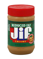 Jif Reduced Fat Creamy Peanut Butter Spread, 454g