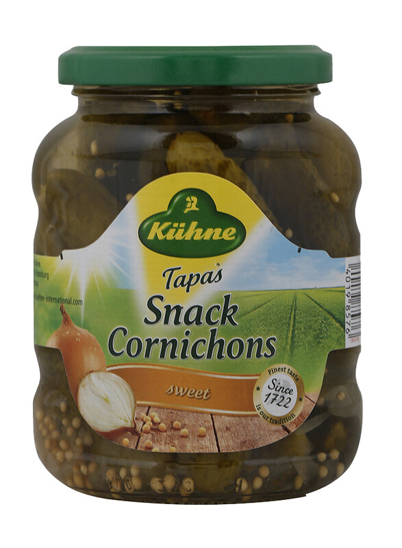 

Kuhne Tapas Cornichons Sweet, 330g