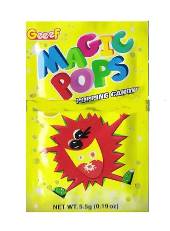 Geef Magic Pops Lemon Flavoured Candy, 5.5g