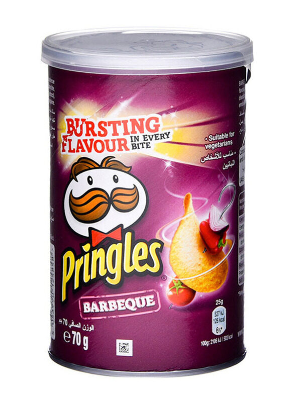 

Pringles BBQ Crisps Can, 70g