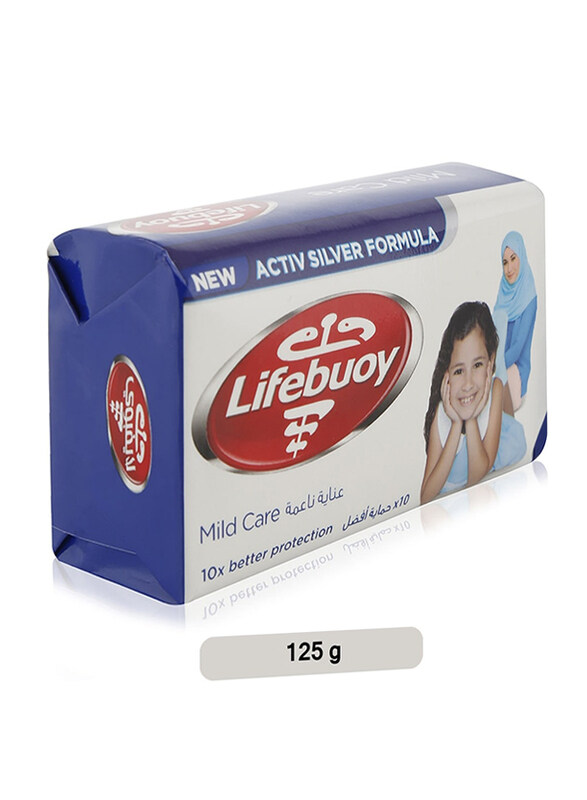 

Lifebuoy Mild Care Soap Bar, 125gm