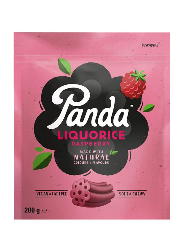 

Panda Licorice Raspberry Candies. 200g