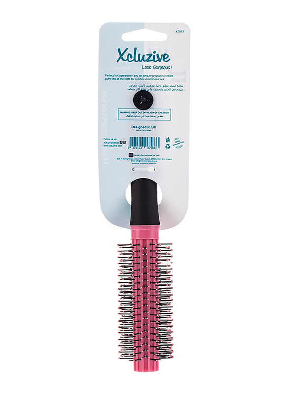 Xcluzive Small Radial Hair Brush, Multicolour