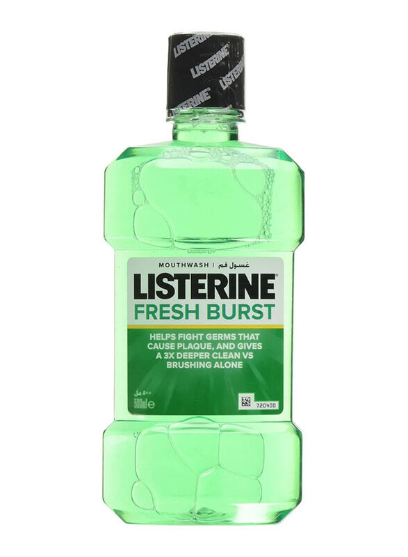 

Listerine Fresh Burst Mouth Wash, 500ml