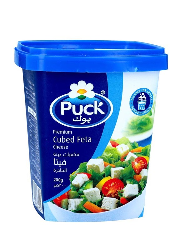 Puck Premium Cubed Feta Cheese, 200g