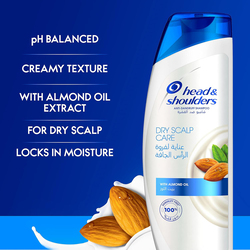 Head & Shoulders Dry Scalp Care Anti-Dandruff Shampoo With Almond Oil, 400ml