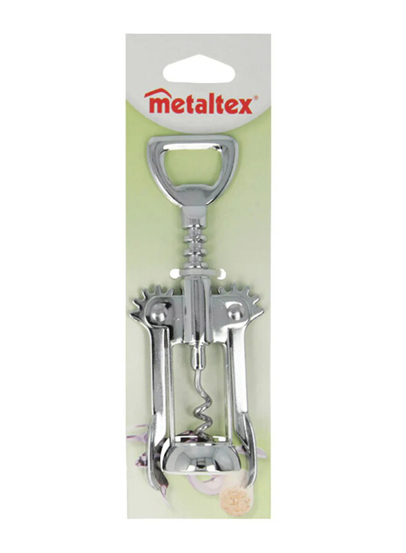 

Metaltex Classic Zamac Corkscrew, Silver