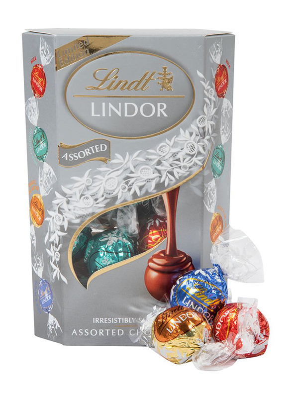 Lindt Lindor Assorted Milk Chocolates, 600g