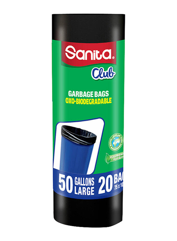 

Sanita Club Biodegadable Garbage Bags, 20 Bags