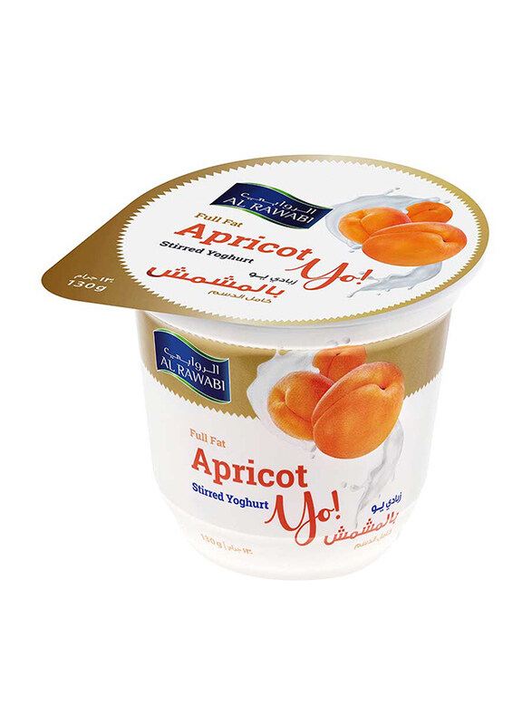 

Al Rawabi Full Fat Apricot Stirred Yoghurt, 130g
