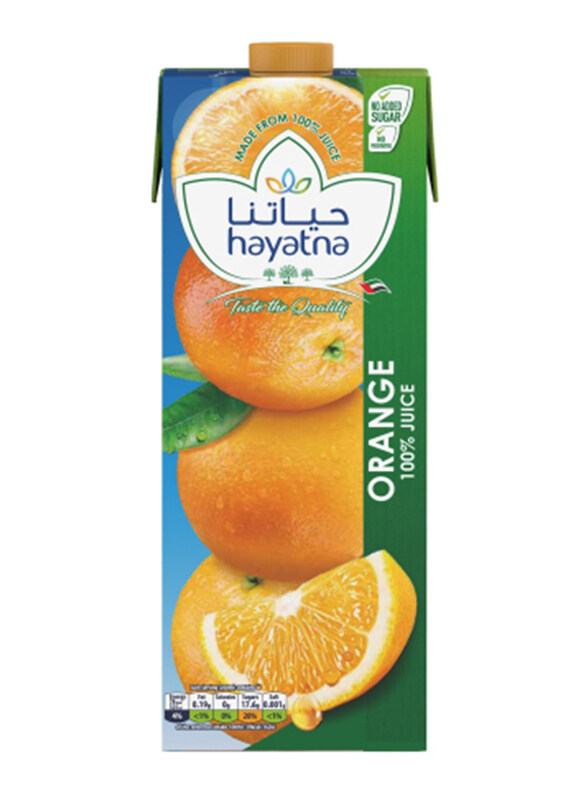 

Hayatna Orange Uht Pure Juice, 1 Litre