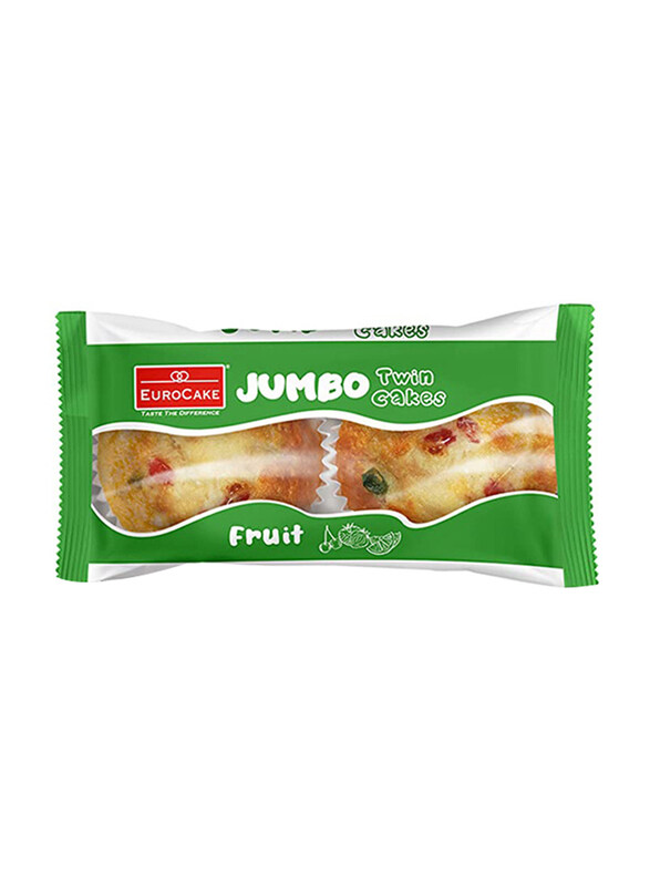 

Eurocake Fruit Jumbo Twin Cake, 60g