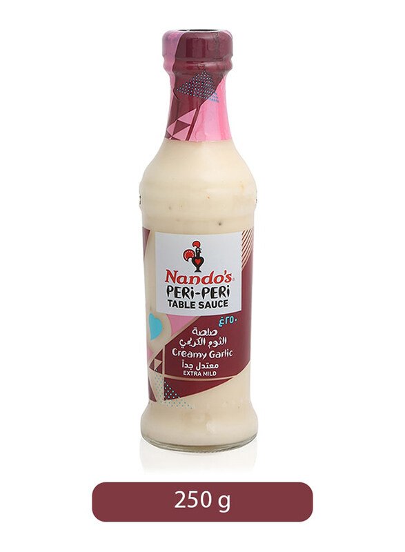 

Nando's Creamy Peri-Peri and Garlic Table Sauce, 250g