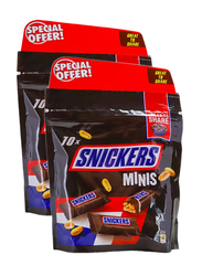 Snickers Mini Peanut Filled Chocolate, 2 x 180g