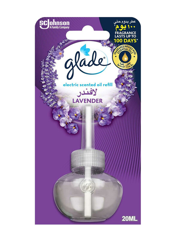 

Glade Lavender Electric Scented Oil Refill Air Freshener, 20ml