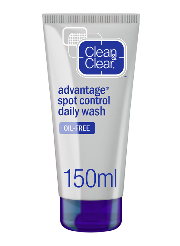 Clean & Clear Advantage Spot Control Daily Facial Wash, 150ml