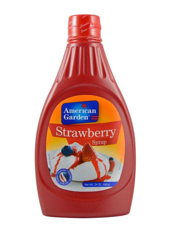 

American Garden Strawberry Syrup, 680g