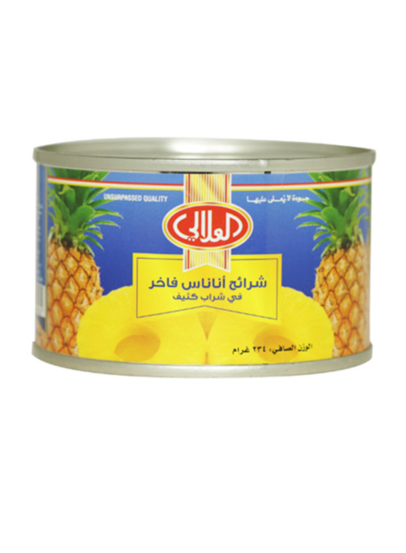 Al Alali Slices Choice Pineapple in Heavy Syrup, 234g