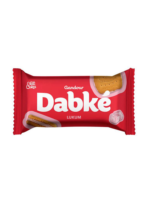 

Gandour Dabke Sandwich Biscuits Filled with Lokum Cream, 28g