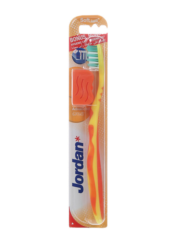 Jordan Advanced Toothbrush, Orange, Soft