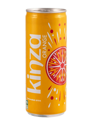 Kinza Orange Can Soft Drink, 250ml
