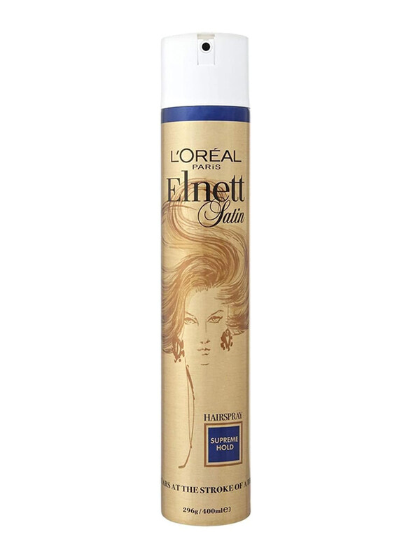 

L'oreal Paris Elnett Hair Spray Supreme Hold for All Hair Types, 400ml