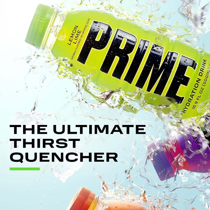 Prime Hydration Drink, 500ml, Lemon Lime