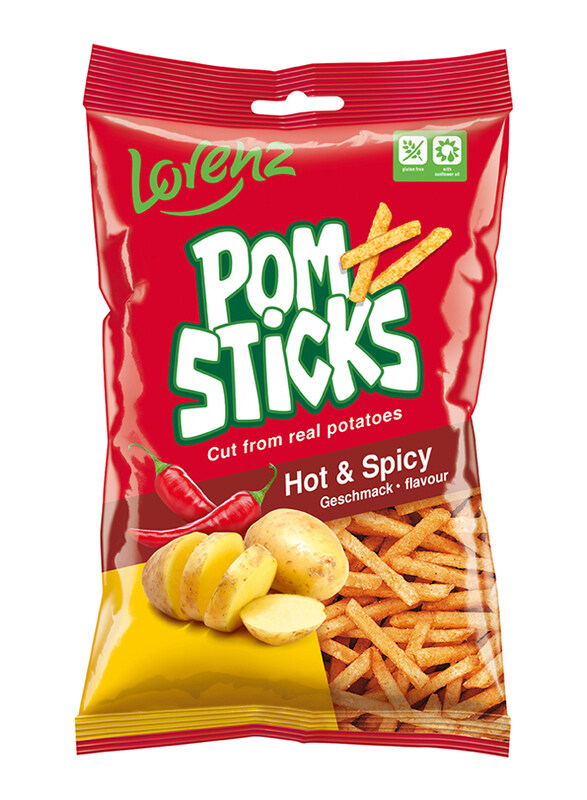 

Lorenz Hot & Spicy Pom Sticks, 85g