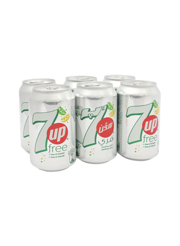 

7Up Zero Sugar Drink, 6 x 330 ml