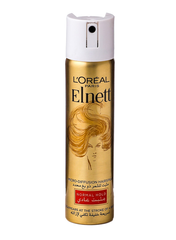 

L'Oréal Paris L'Oreal Paris Elnett Normal Hold Hair Spray for All Hair Types, 75ml