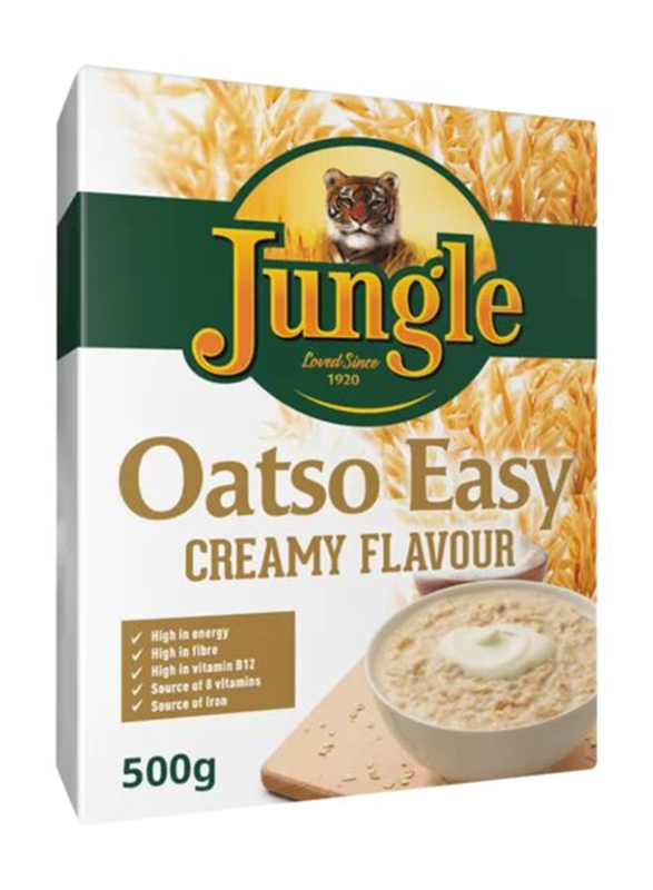 Jungle Oatso Easy Creamy Flavour Instant Oats, 500g