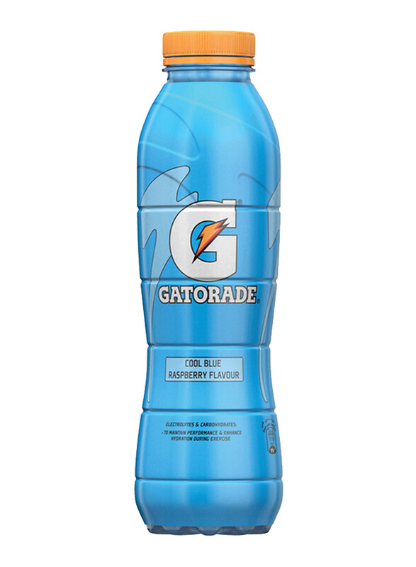 

Gatorade Raspberry Flavour Cool Blue Bottle, 495ml