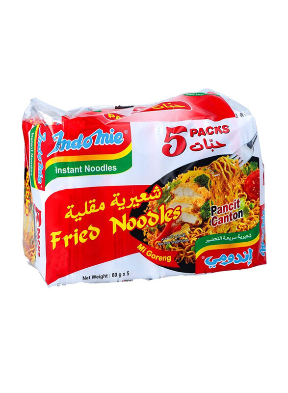 

Indomie Mi Goreng Fried Noodles, 5 Packs x 80g