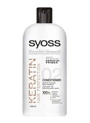 Syoss Keratin Blue Lotus Conditioner for Damaged Hair, 500ml