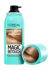L'Oreal Paris Magic Retouch Concealer Spray for All Hair Types, Dark Blond, 75ml