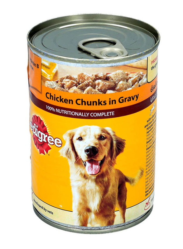 Pedigree Chicken Chunks in Gravy Dog Food, 400g