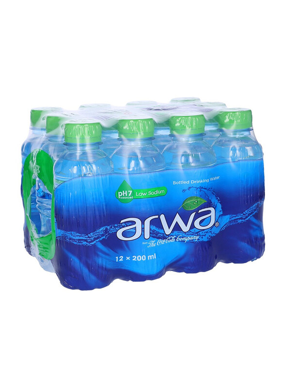 

Arwa Mineral Water, 12 Bottles x 200ml