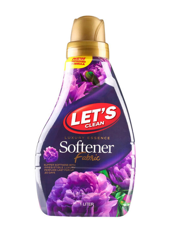 

Let's Clean Luxury Essence Floral Scent Liquid Fabric Softener, 1 Litre