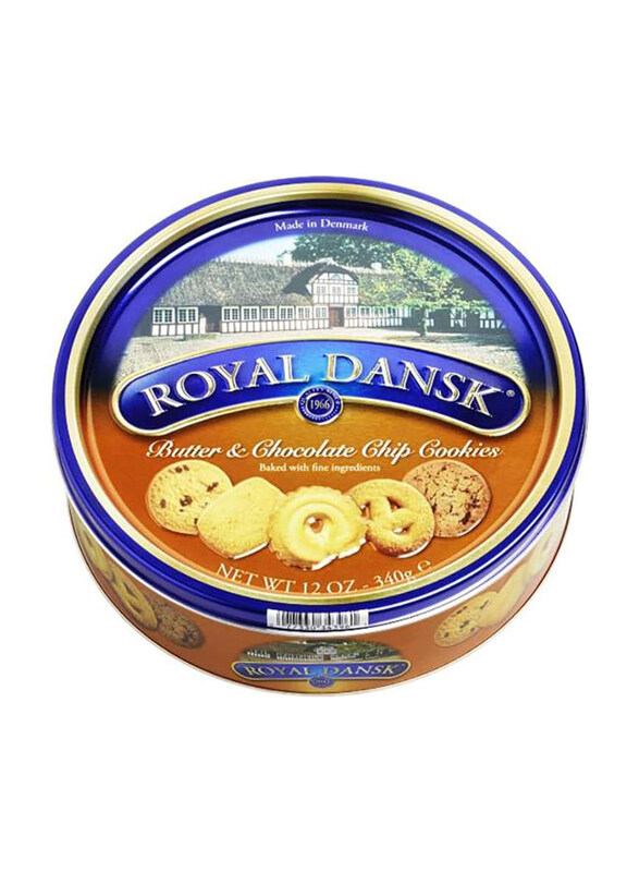 

Royal Dansk Butter & Chocolate Chip Cookies, 454g