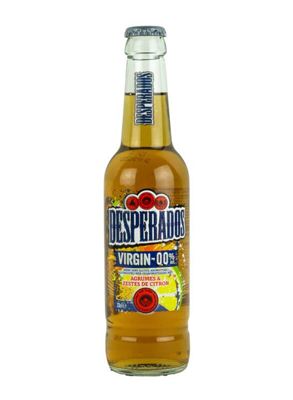 

Desperados Non-Alcoholic Carbonated Malt Beverage Citrus Blend Flavor, 330ml