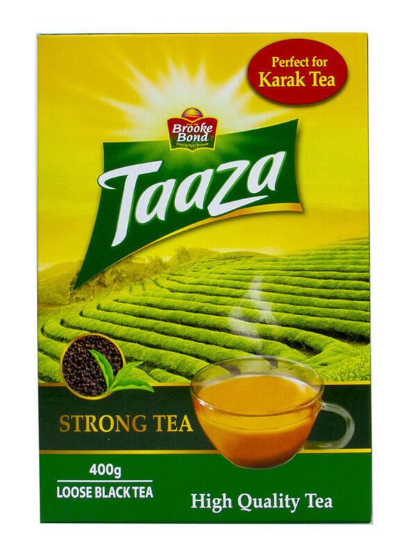 

Brooke Bond Taaza Strong Black Loose Tea, 400g
