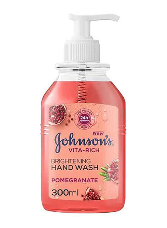 

Johnson's Vita Rich Brightening Pomegranate Hand Wash, 300ml