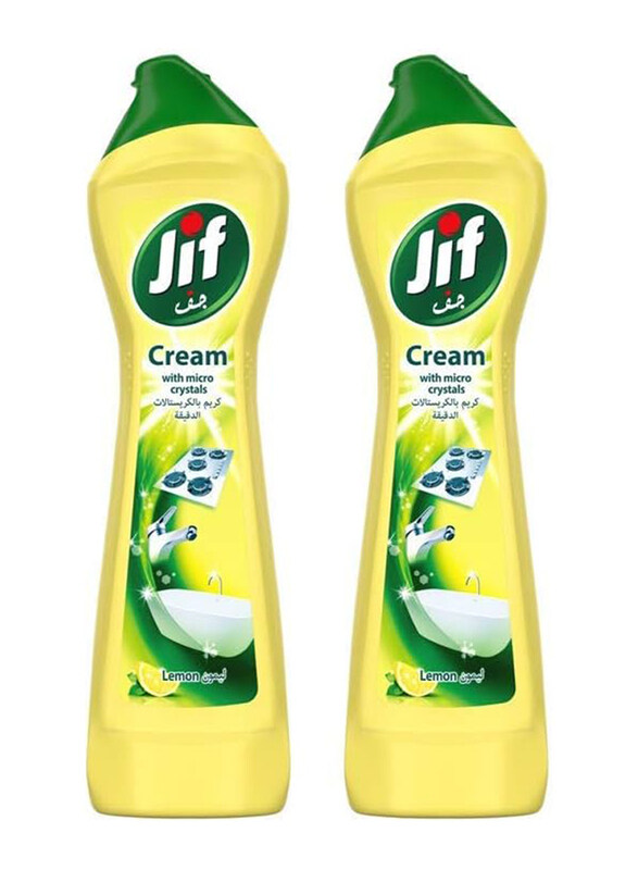 

JIF Lemon Cream with Micro Crystal, 2 Pieces x 500ml