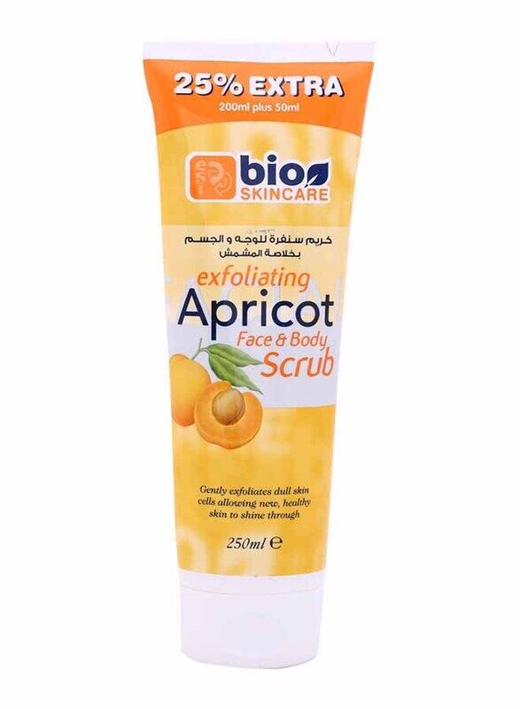 

Bio Skincare Exfoliating Scrub Tube Apricot, 250ml