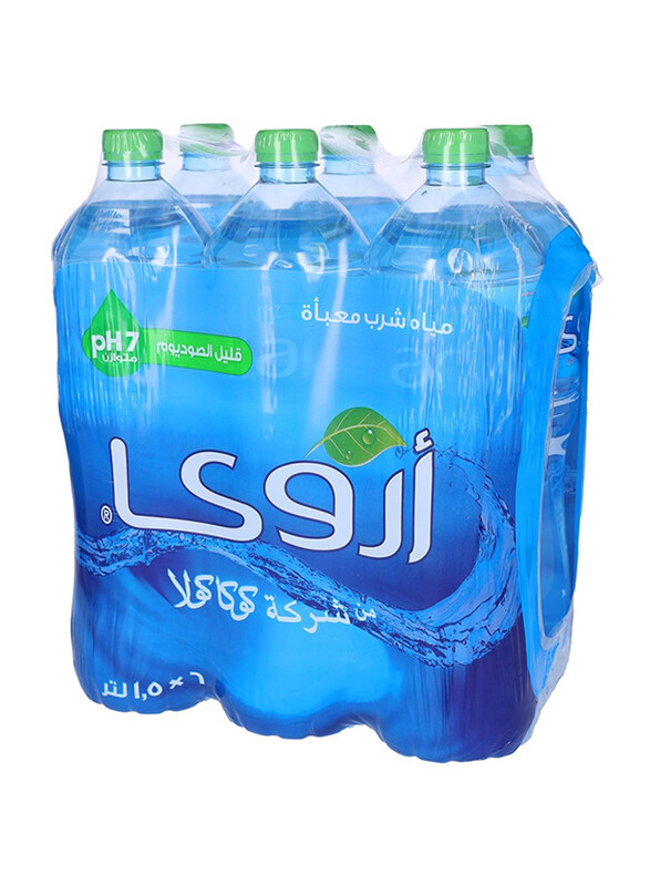 

Arwa Mineral Water, 6 Pet Bottles x 1.5 Liter